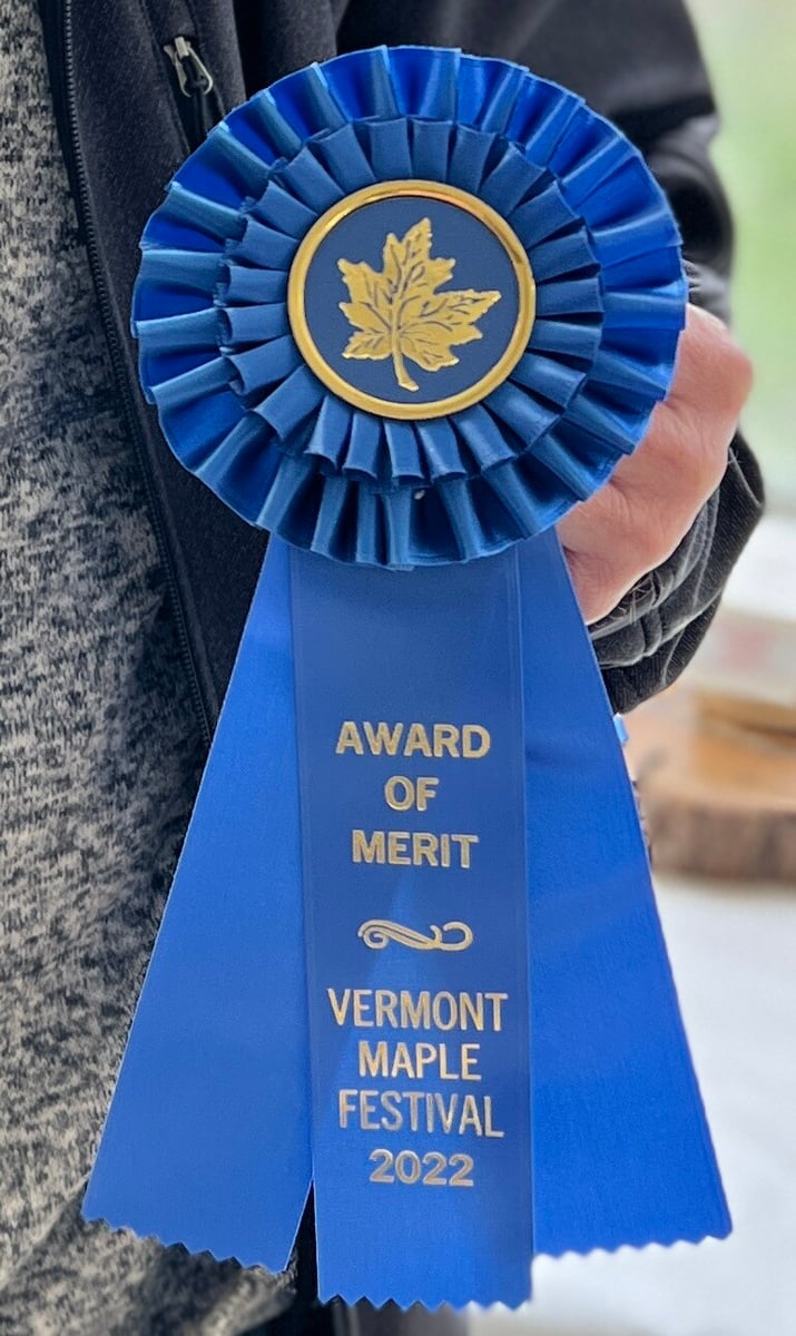 Award of Merit - 2022 Vermont Maple Festival